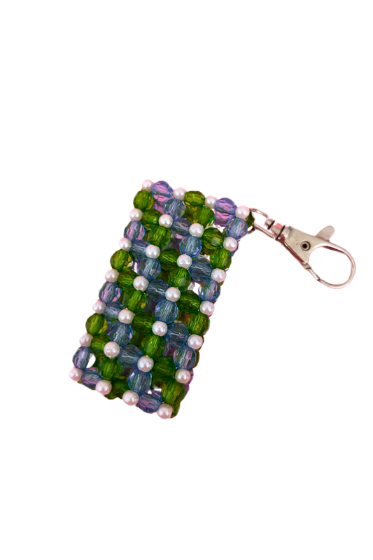 Étui à briquet vert et bleu
