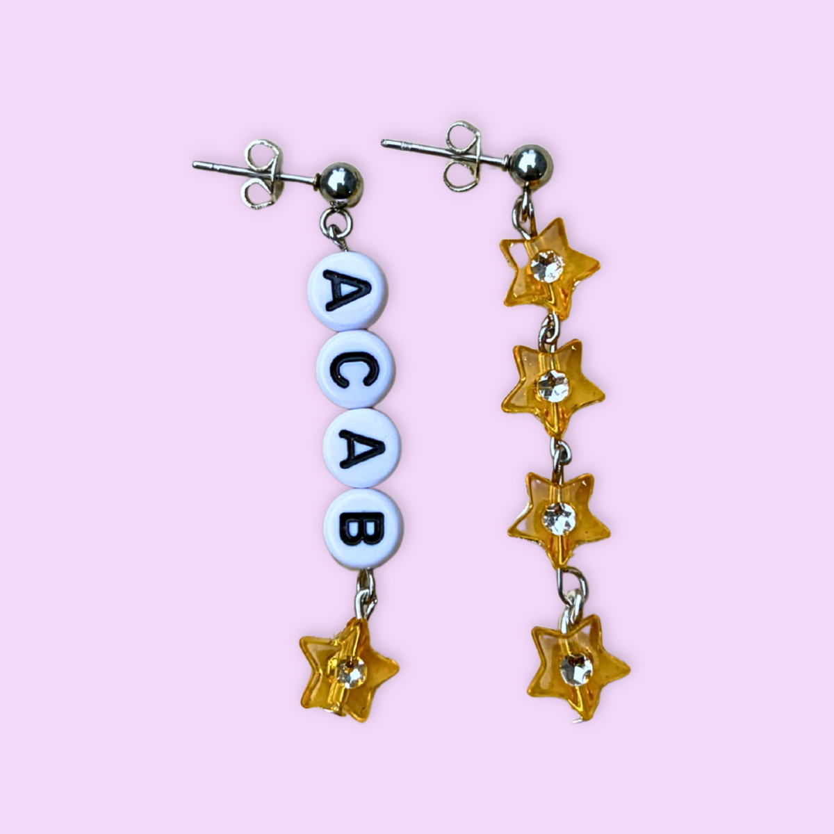 Boucles d'oreilles ACAB