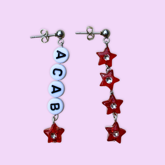 Boucles d'oreilles ACAB