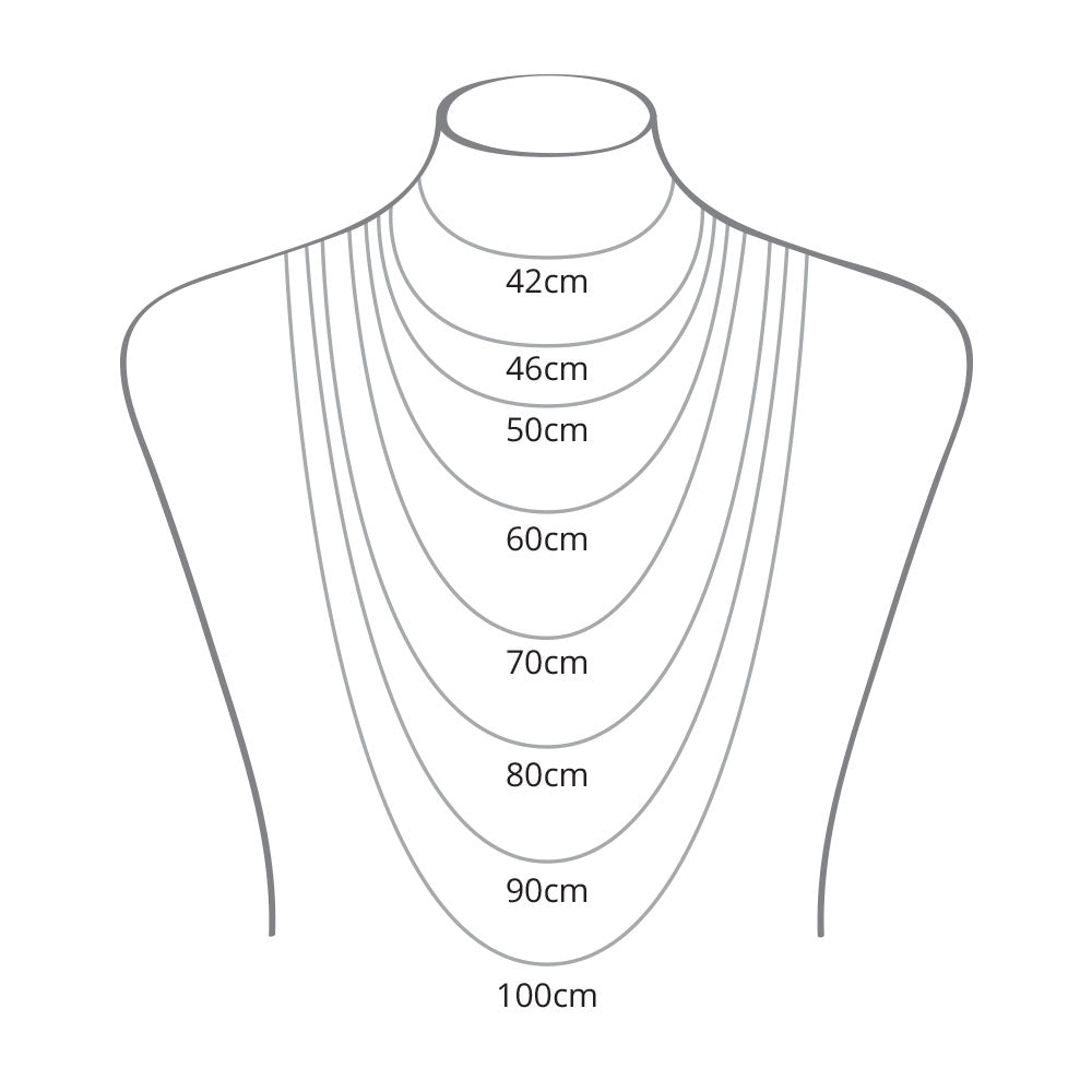 Collier doré coeurs