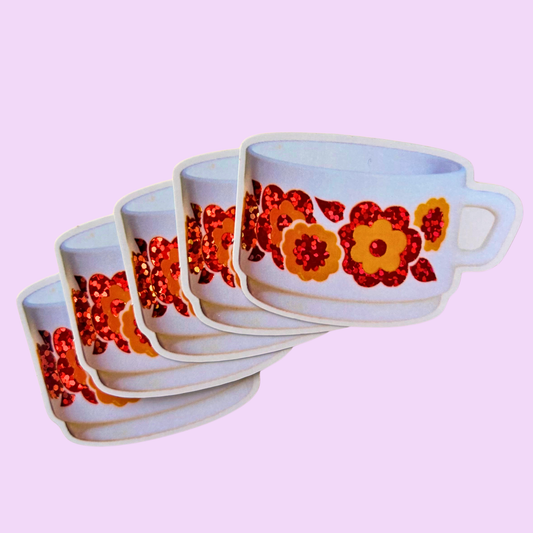 Sticker tasse Lotus