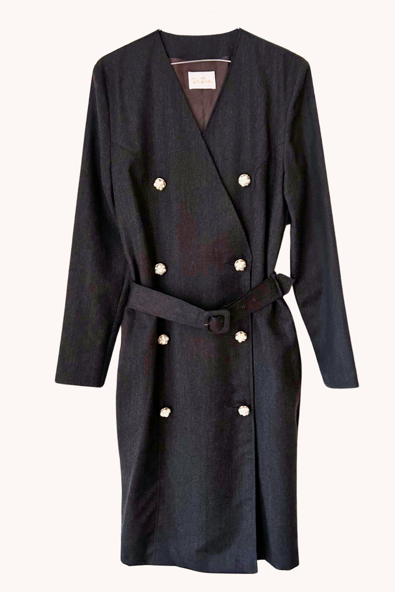 Robe blazer en laine T.38