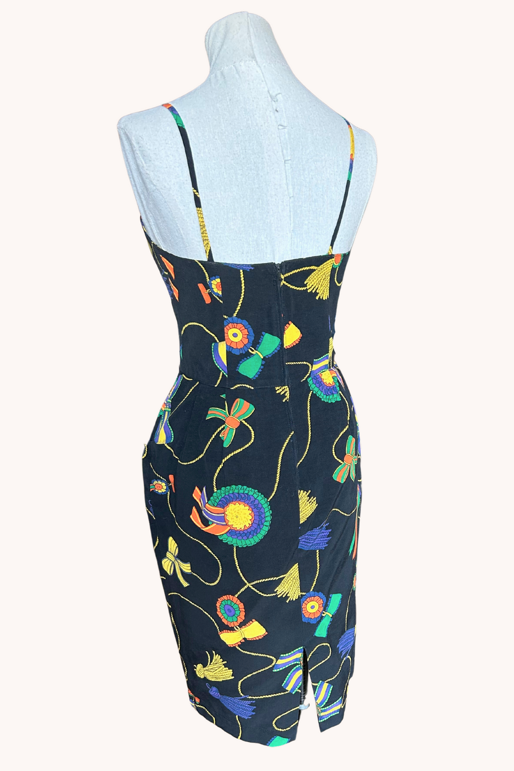 Robe imprimé pompons T.38