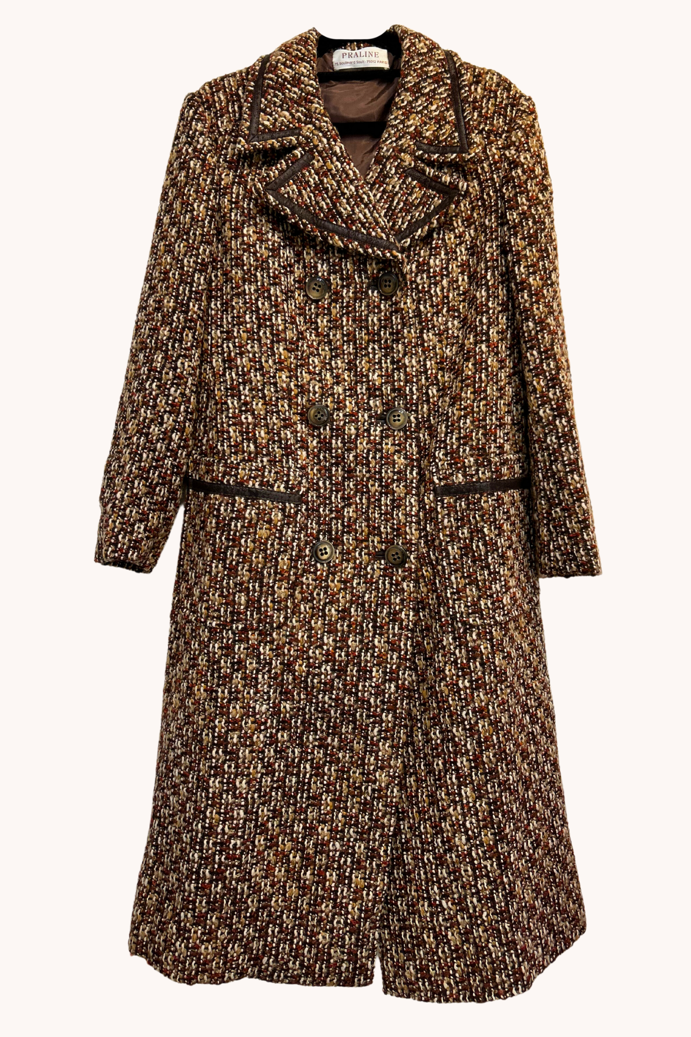 Manteau en tweed T.40