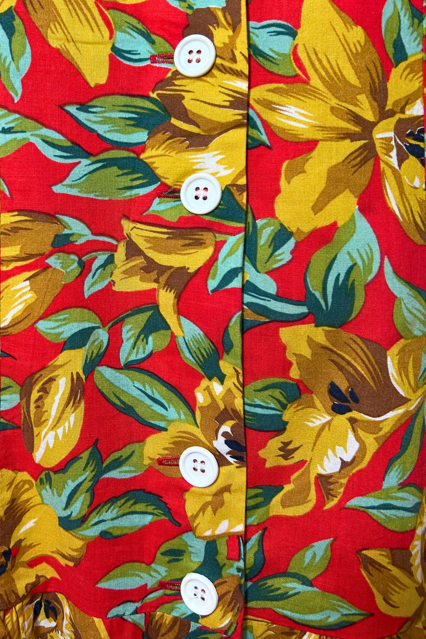 Robe à fleurs 90s T.36/38