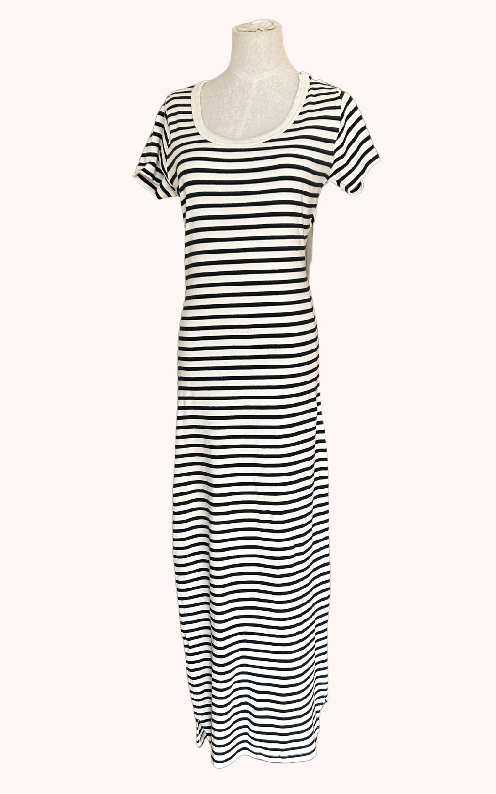 Robe longue marinière T.36/38