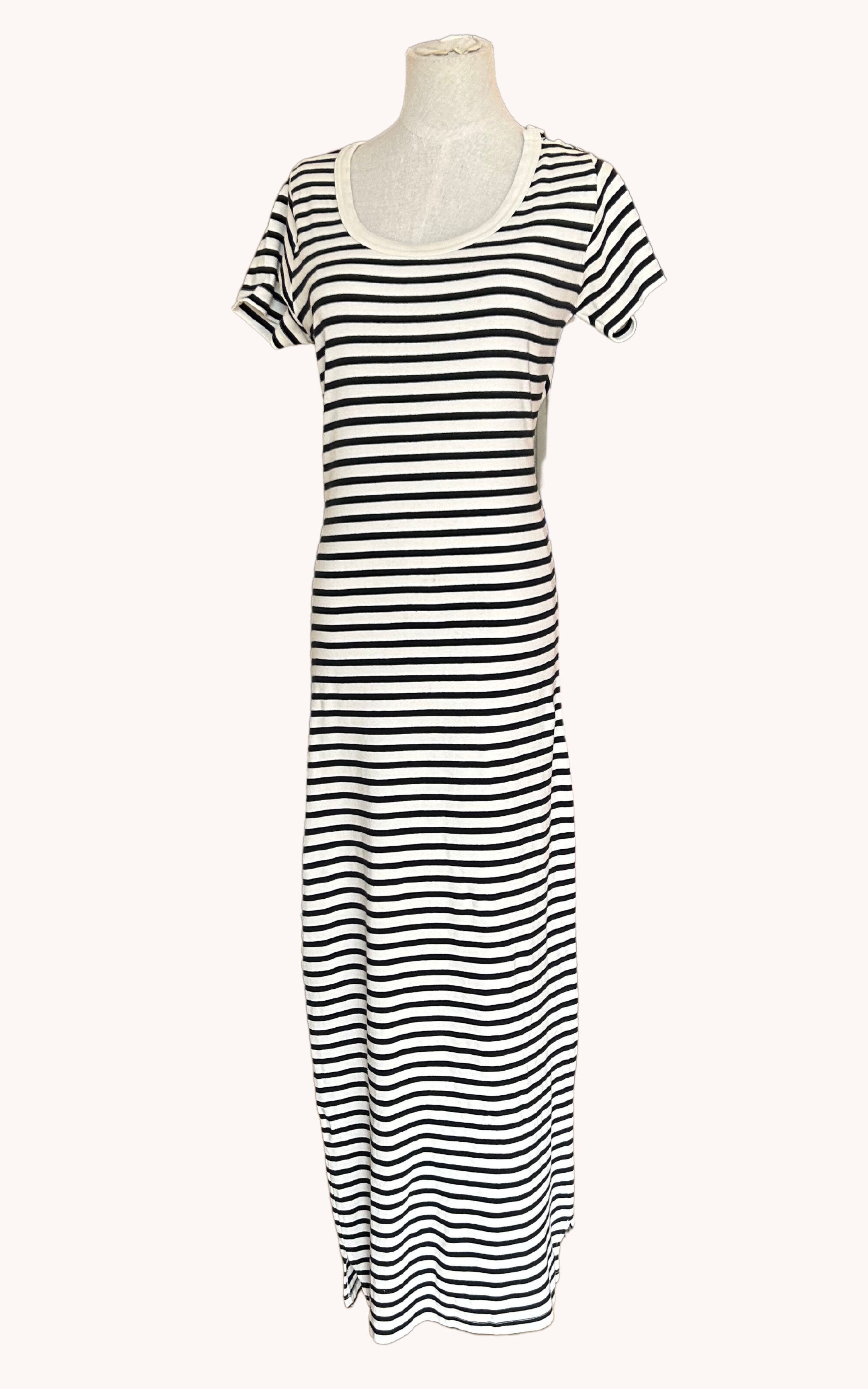 Robe longue marinière T.36/38