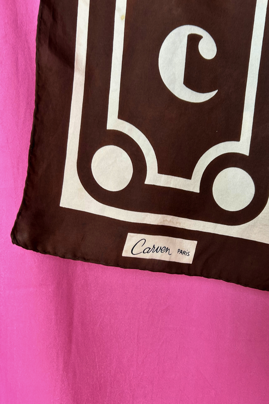 Foulard en soie Carven