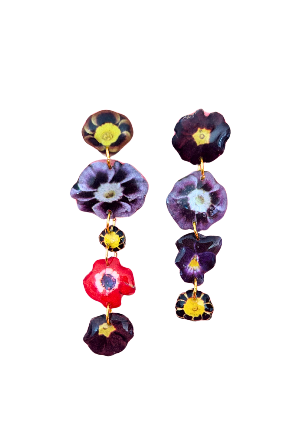 Boucles d'oreilles Bouquet