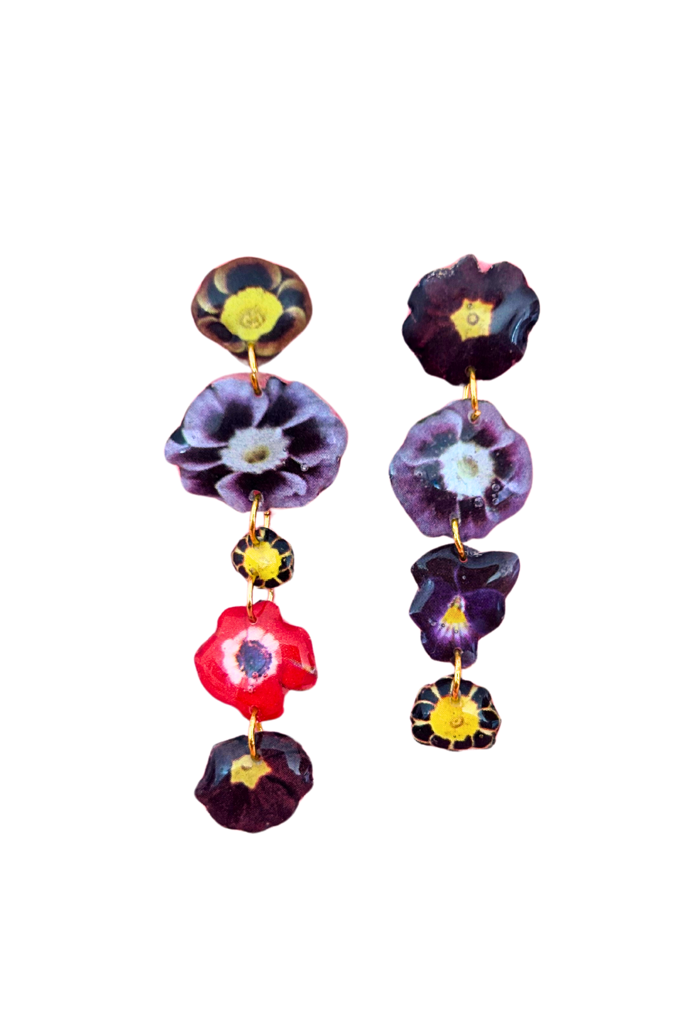Boucles d'oreilles Bouquet