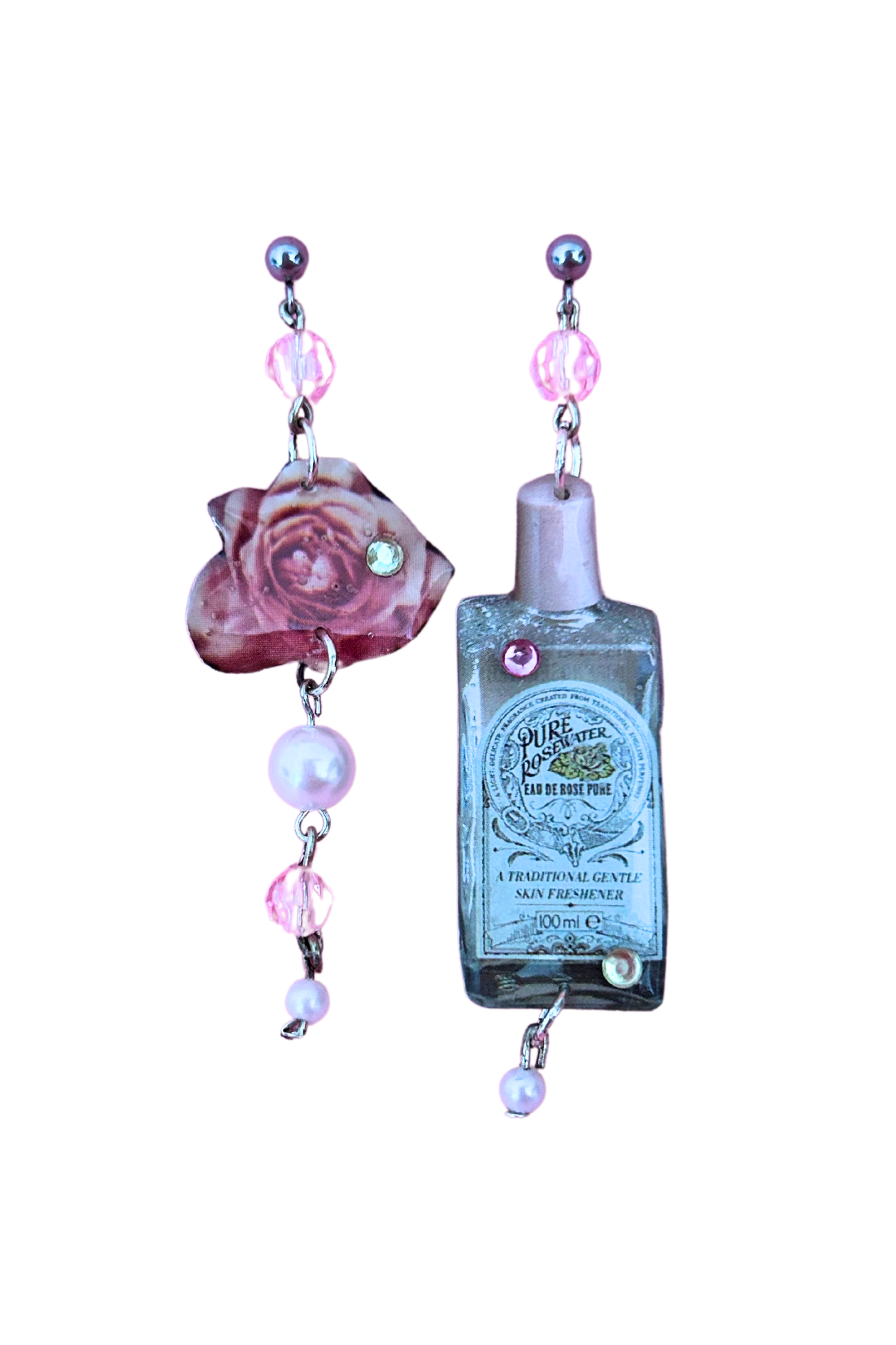 Boucles d'oreilles Eau de Rose