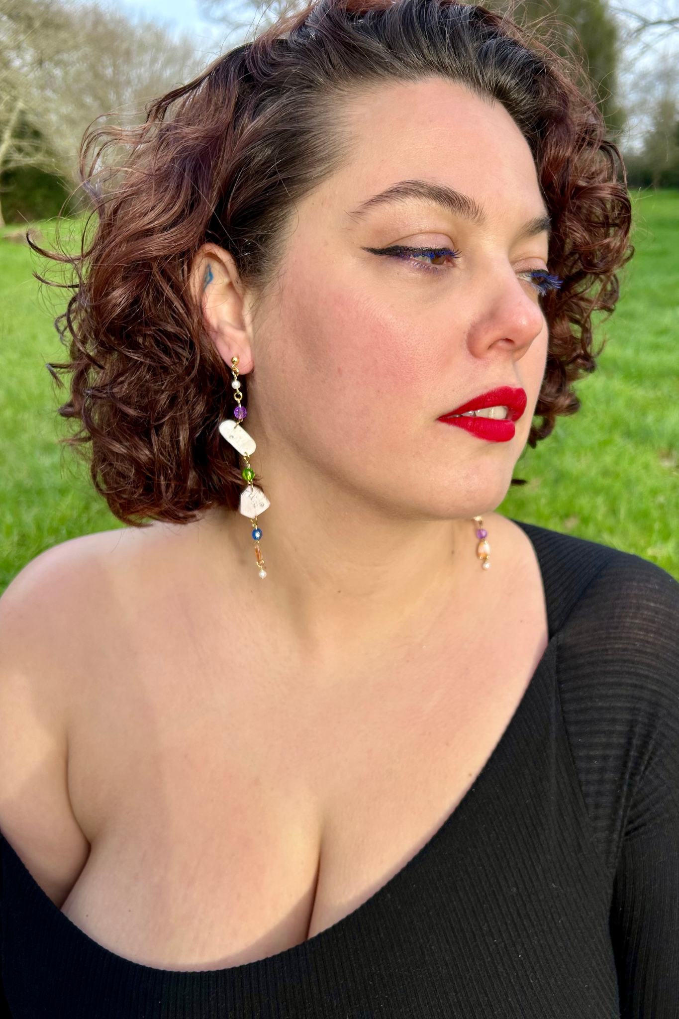 Boucles d'oreilles Plateau de Fromage