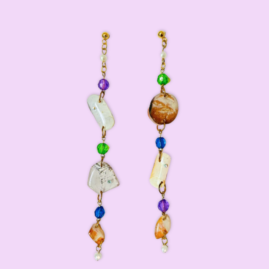 Boucles d'oreilles Plateau de Fromage
