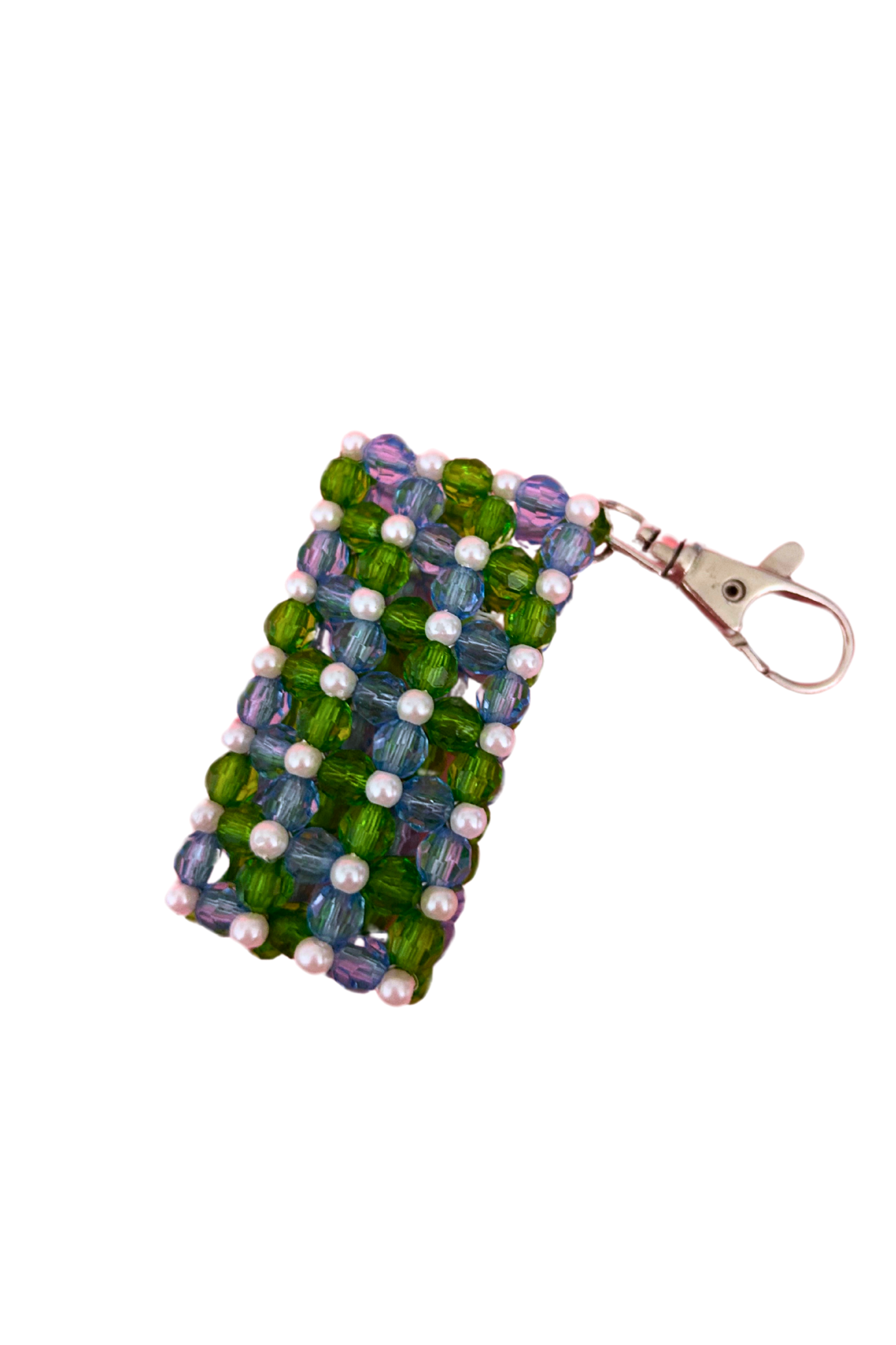 Étui à briquet vert et bleu