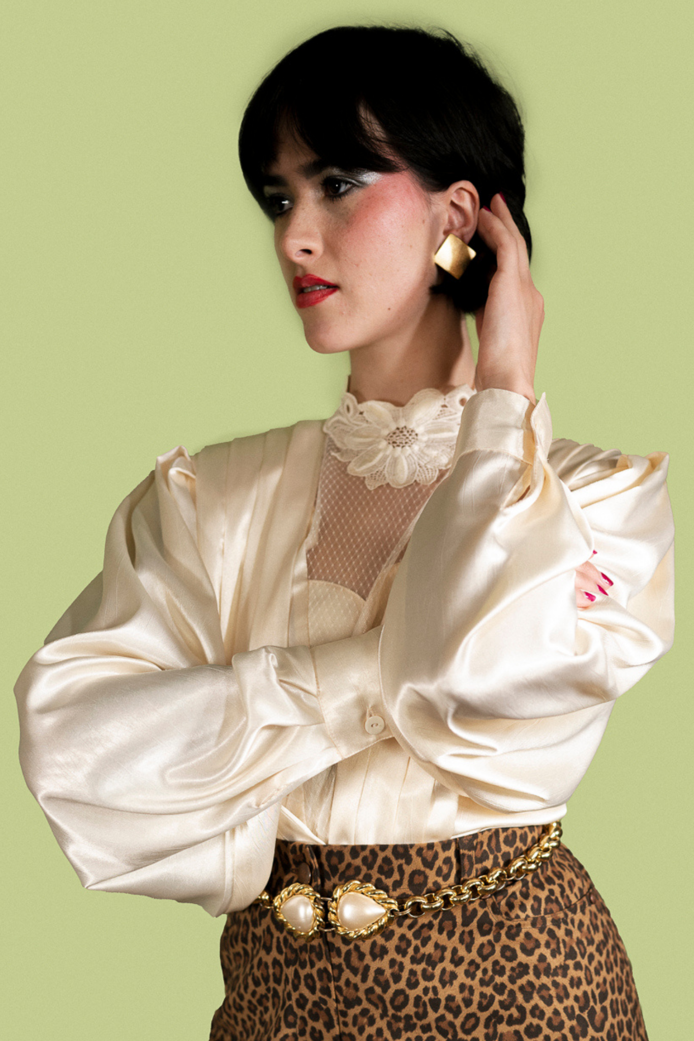 Clips dorés Edouard Rambaud