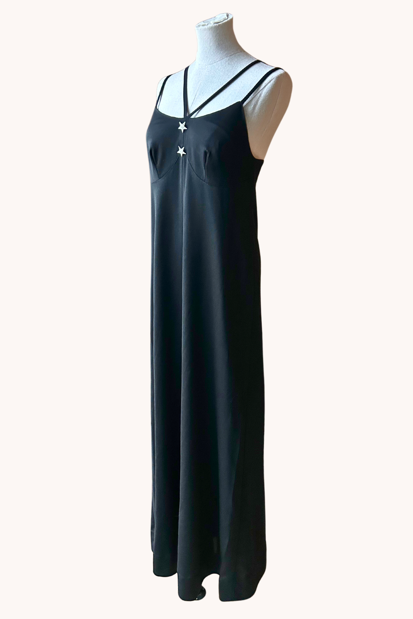 Robe longue étoiles T.36