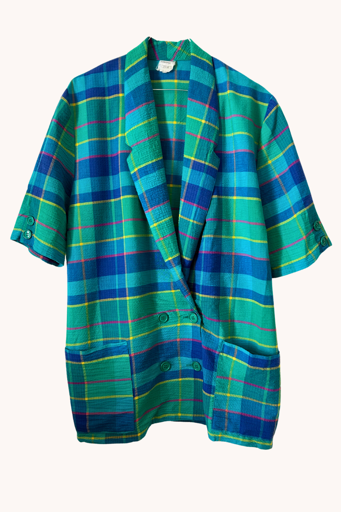 Veste à carreaux T.M/L