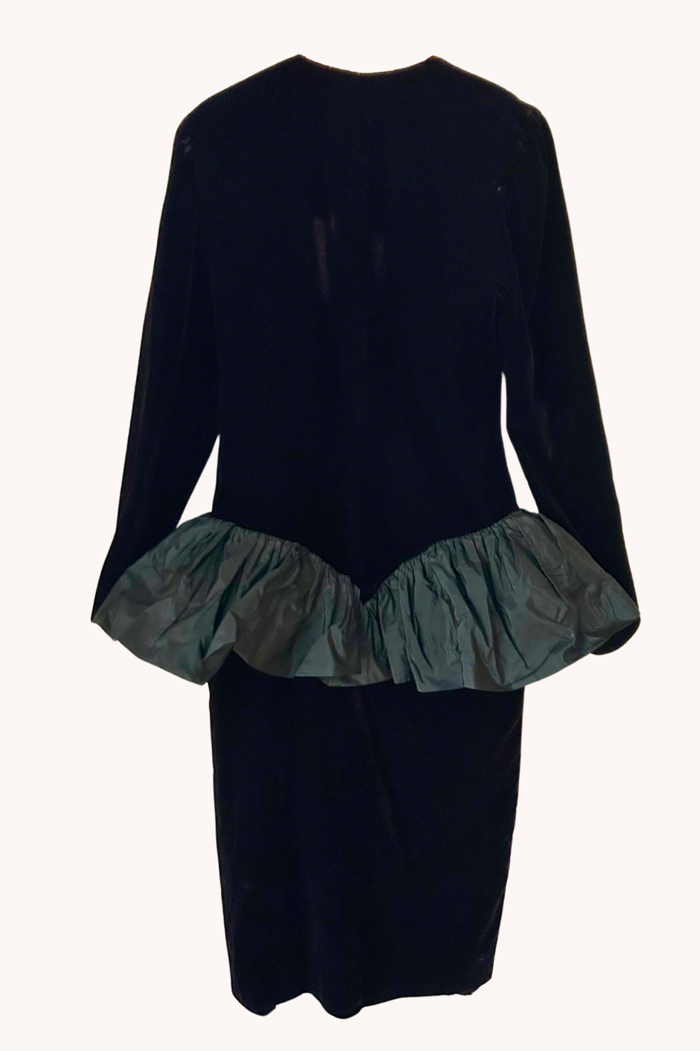 Robe de cocktail en velours T.36