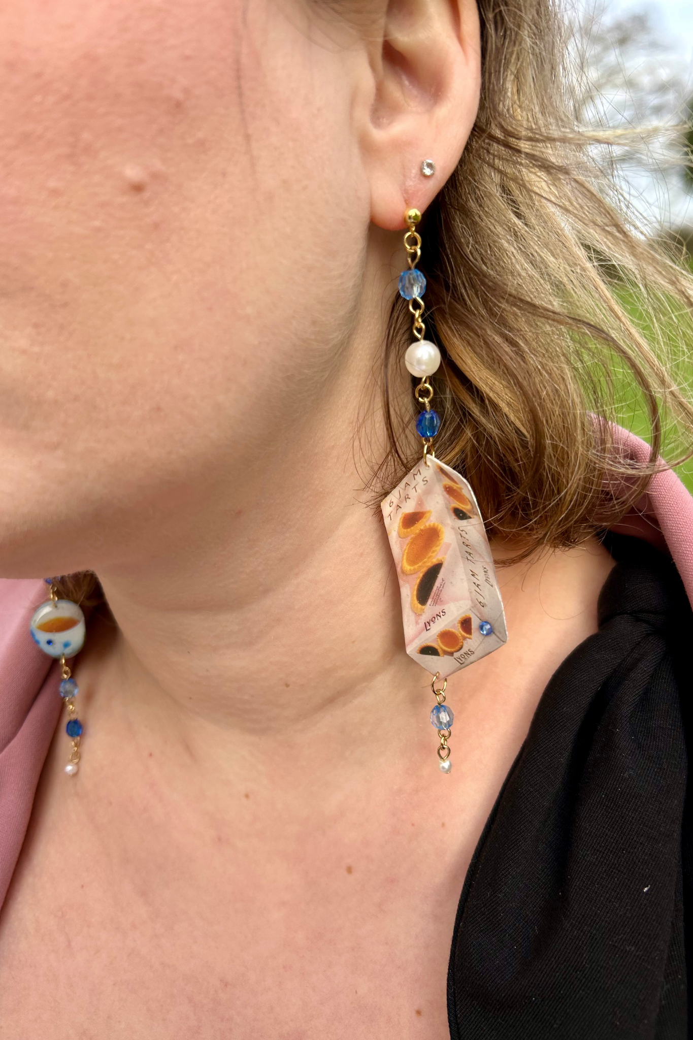 Boucles d'oreilles Tea Time