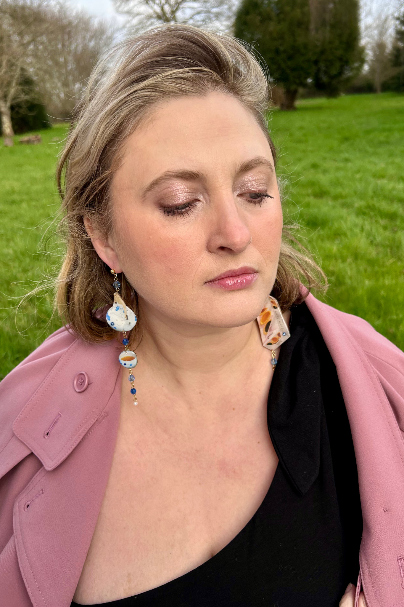 Boucles d'oreilles Tea Time