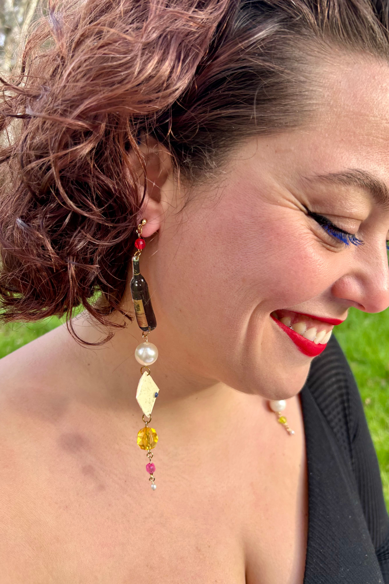 Boucles d'oreilles Plateau de Fromage maxi