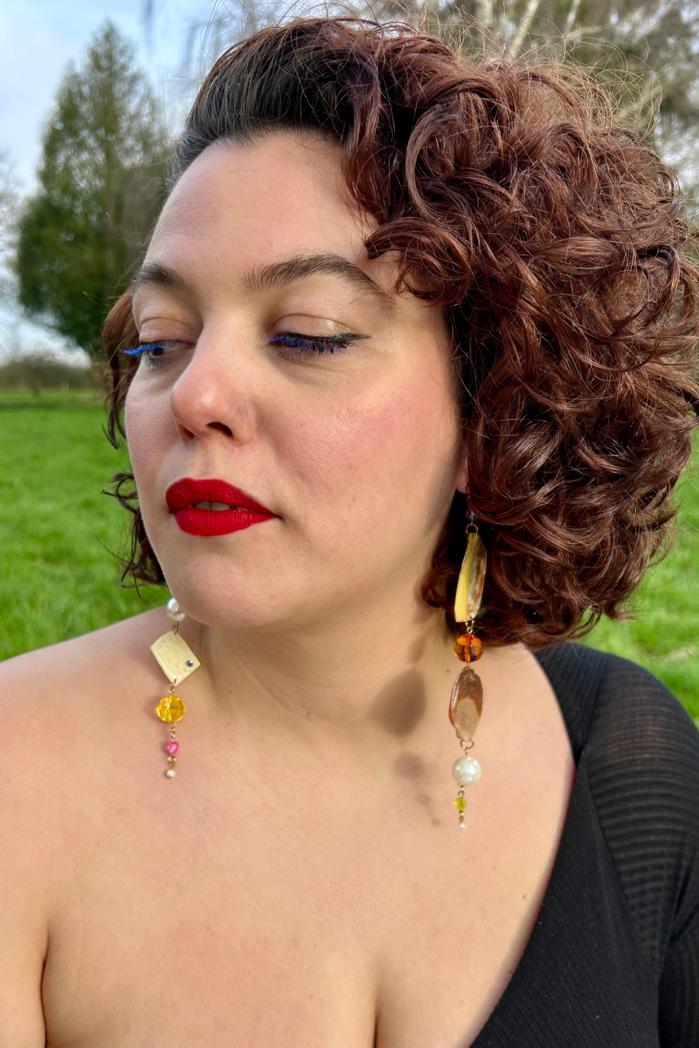 Boucles d'oreilles Plateau de Fromage maxi
