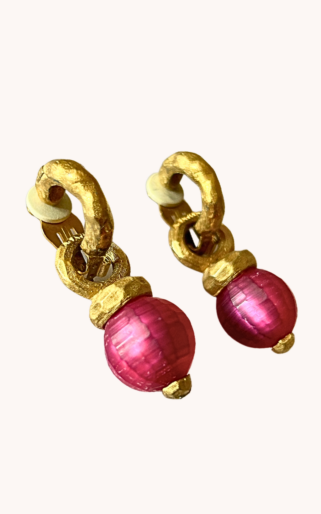 Clips Agatha fushia modulables