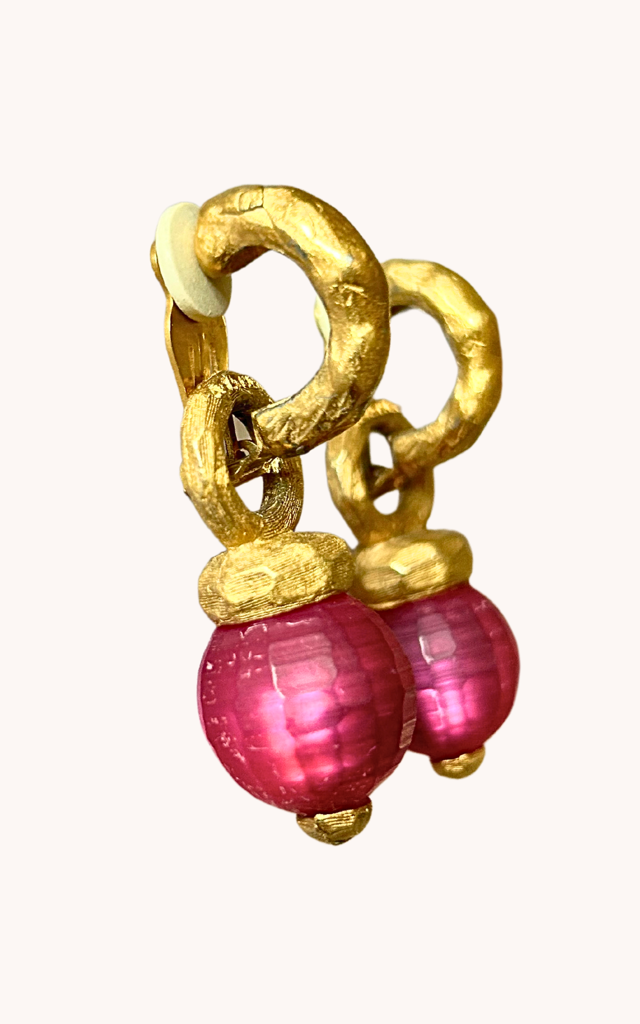 Clips Agatha fushia modulables