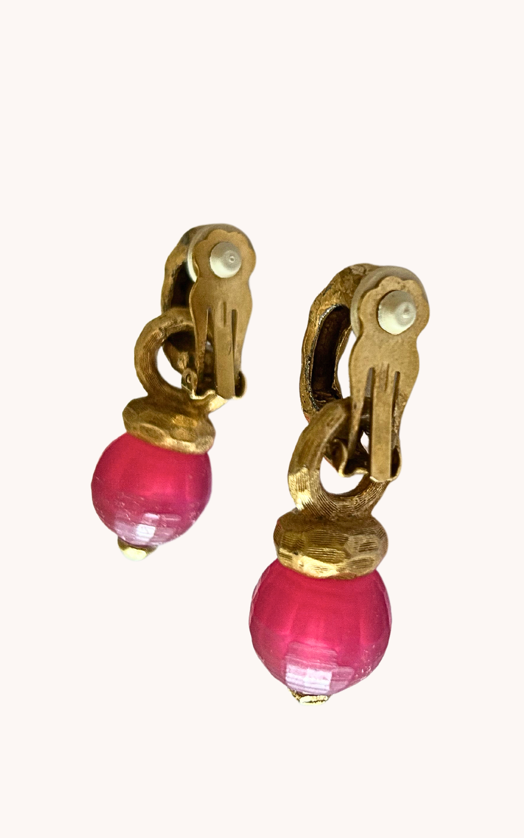 Clips Agatha fushia modulables