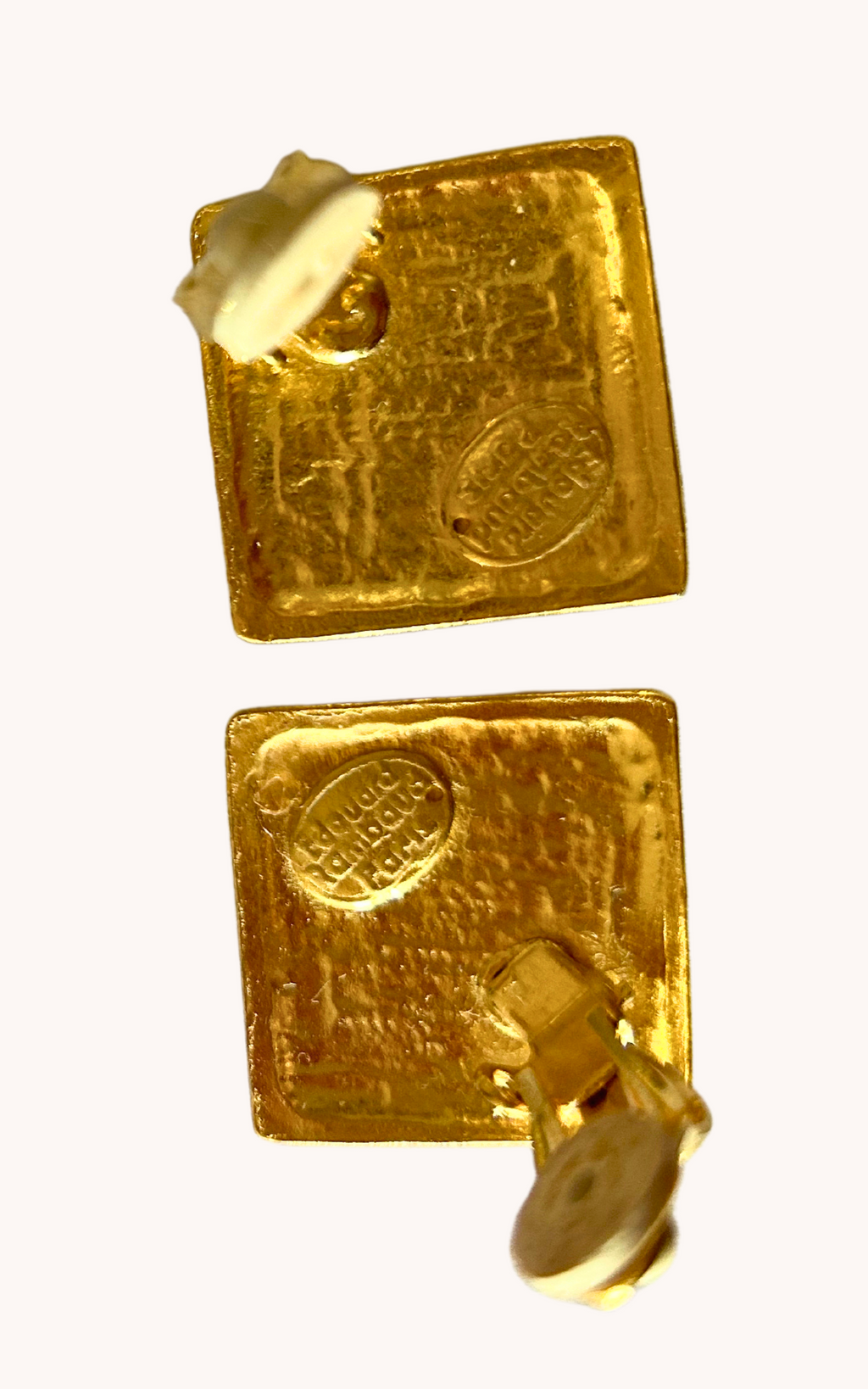 Clips dorés Edouard Rambaud