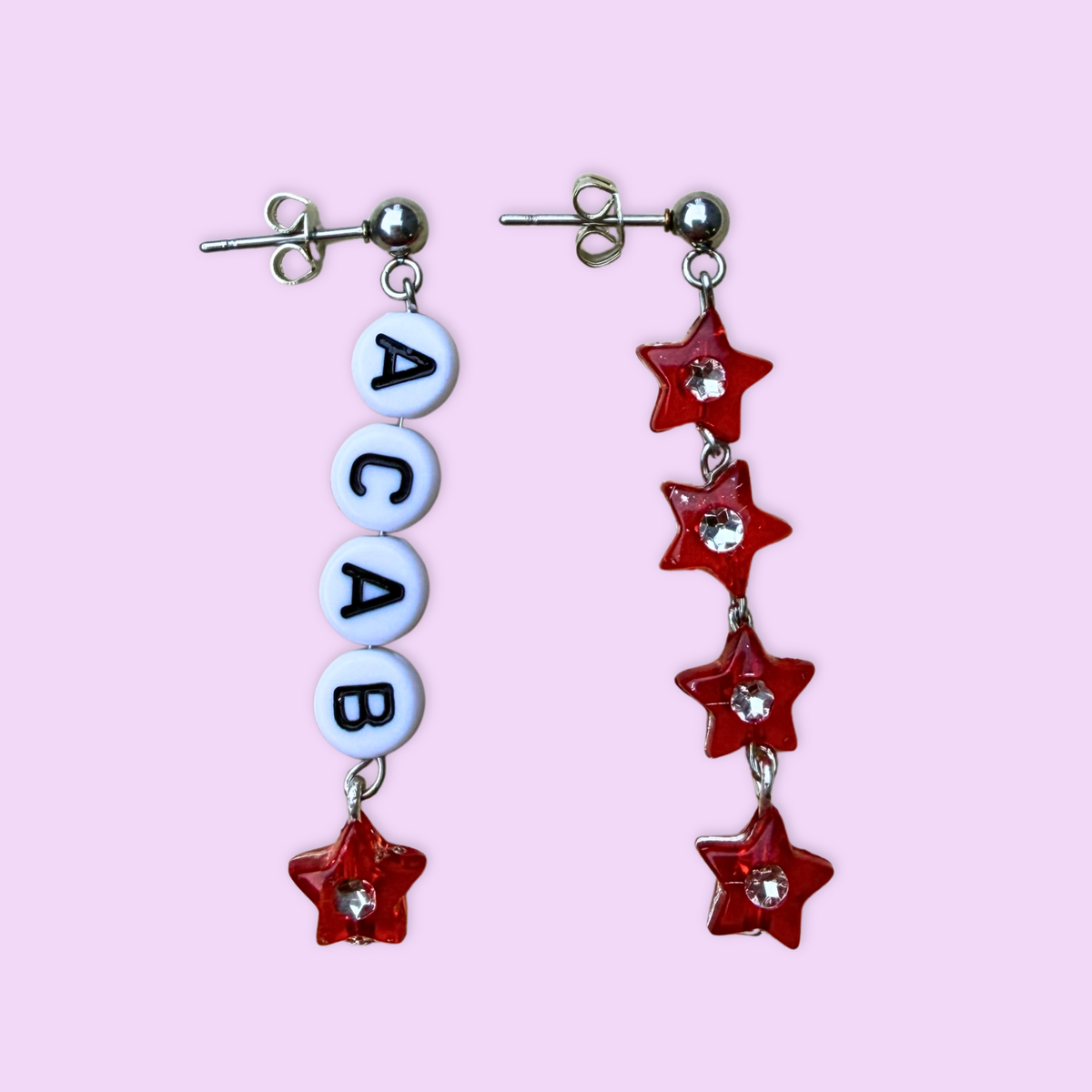Boucles d'oreilles ACAB