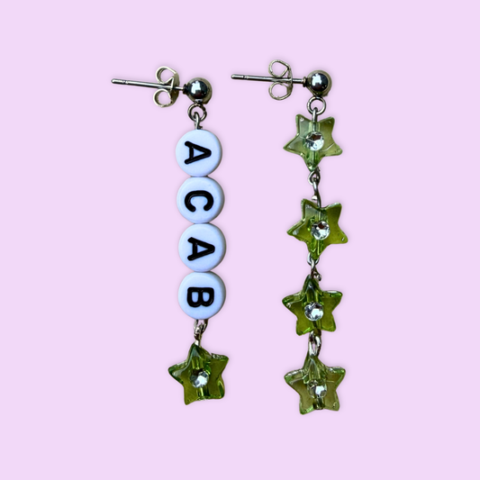 Boucles d'oreilles ACAB