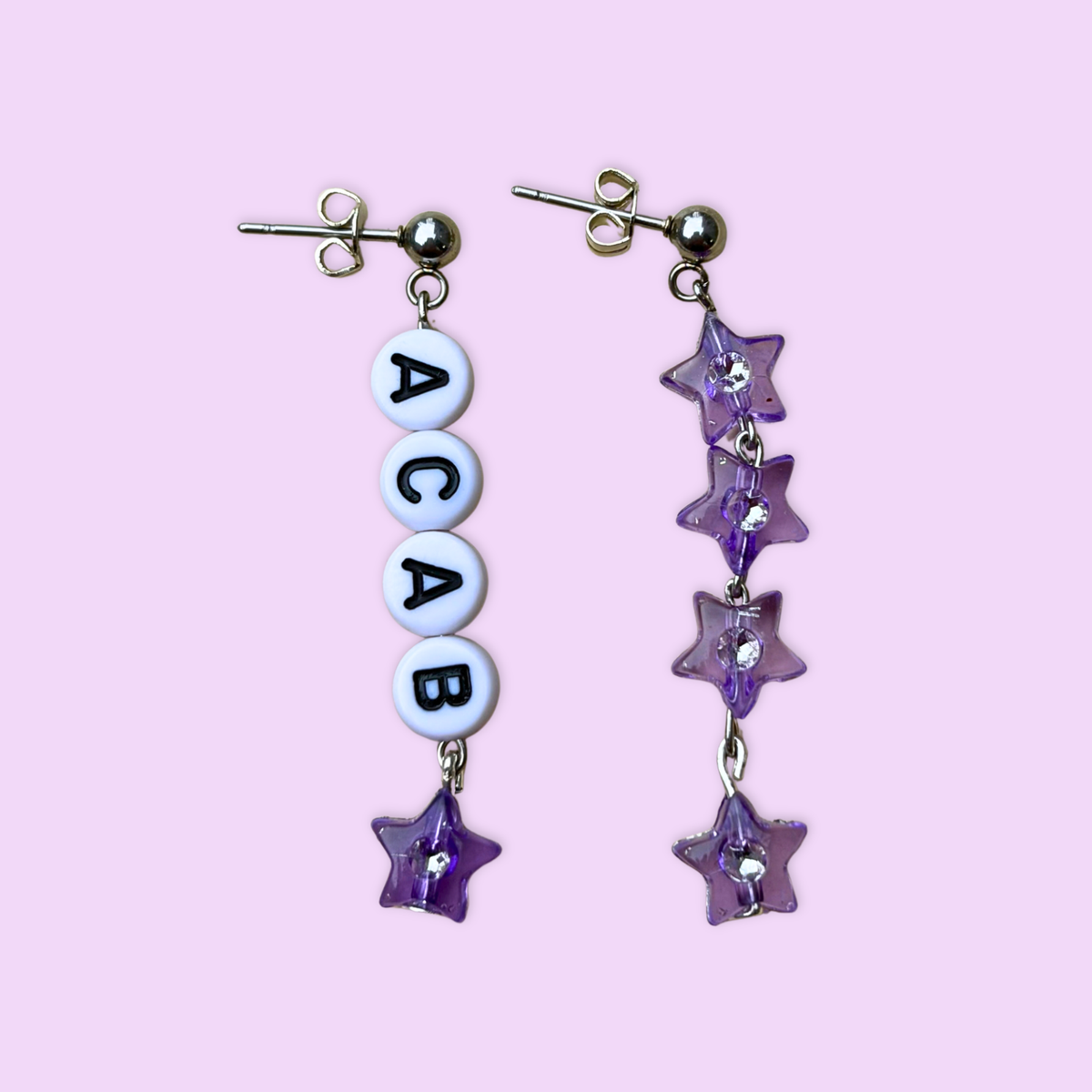 Boucles d'oreilles ACAB