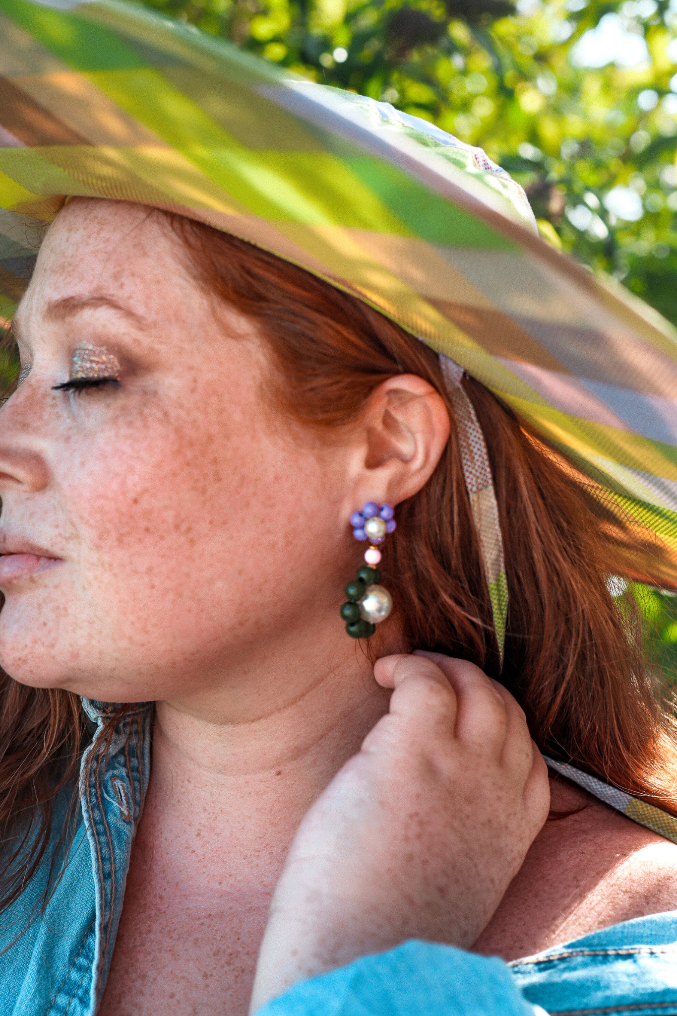 Boucles d'oreilles Flora