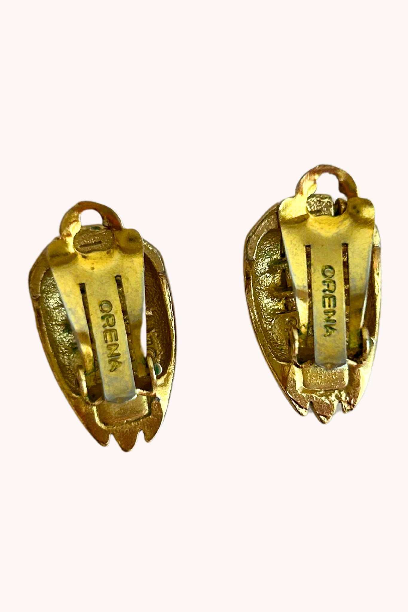 Clips dorés Orena Paris