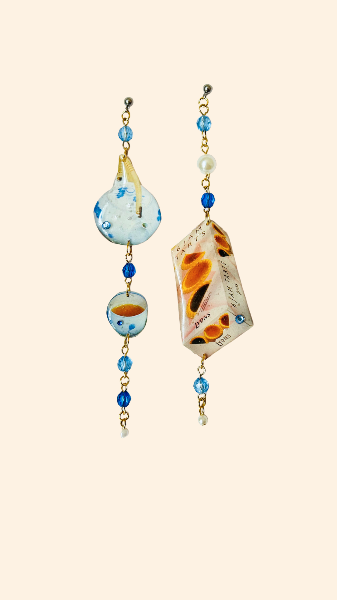 Boucles d'oreilles Tea Time