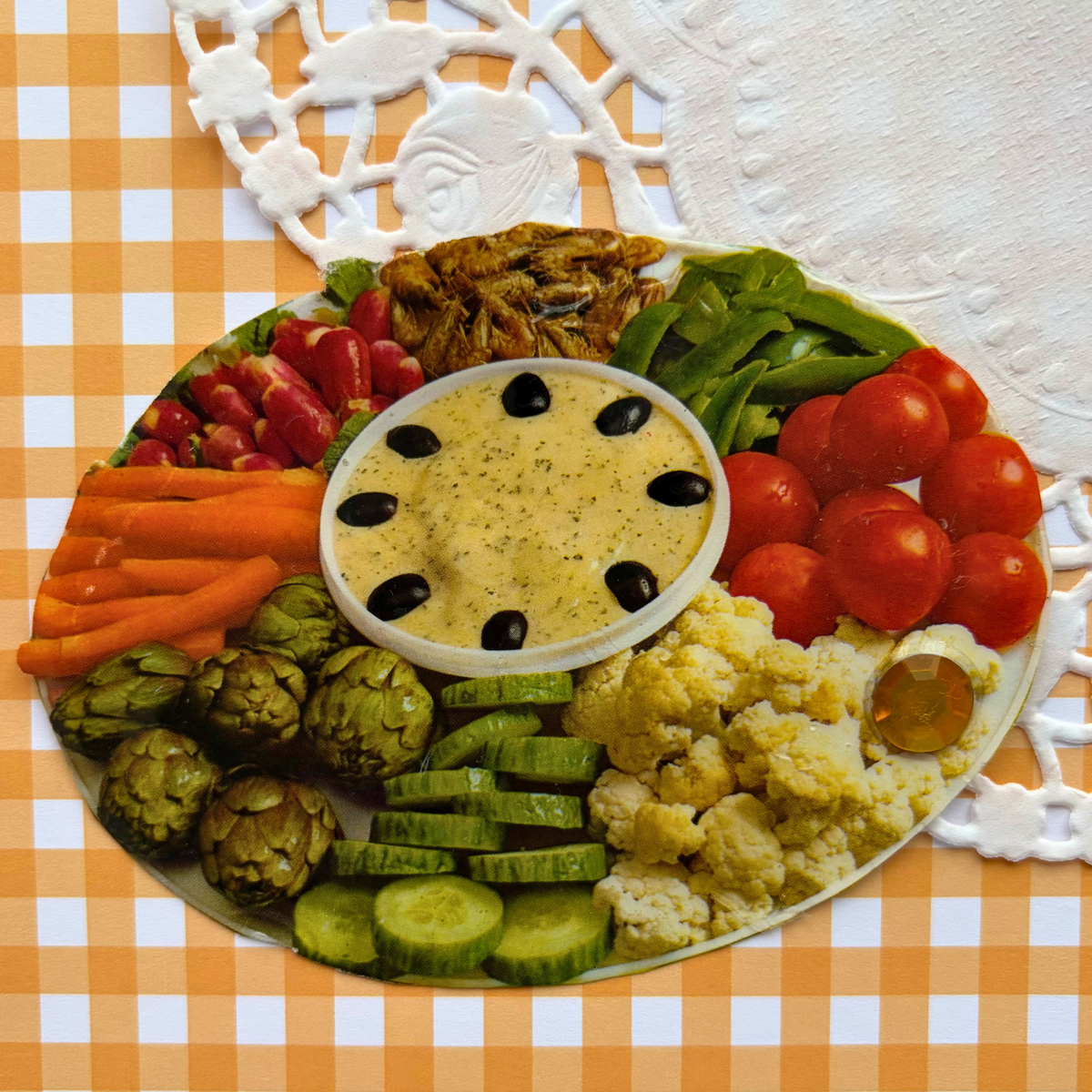 Magnet Plateau de Légumes