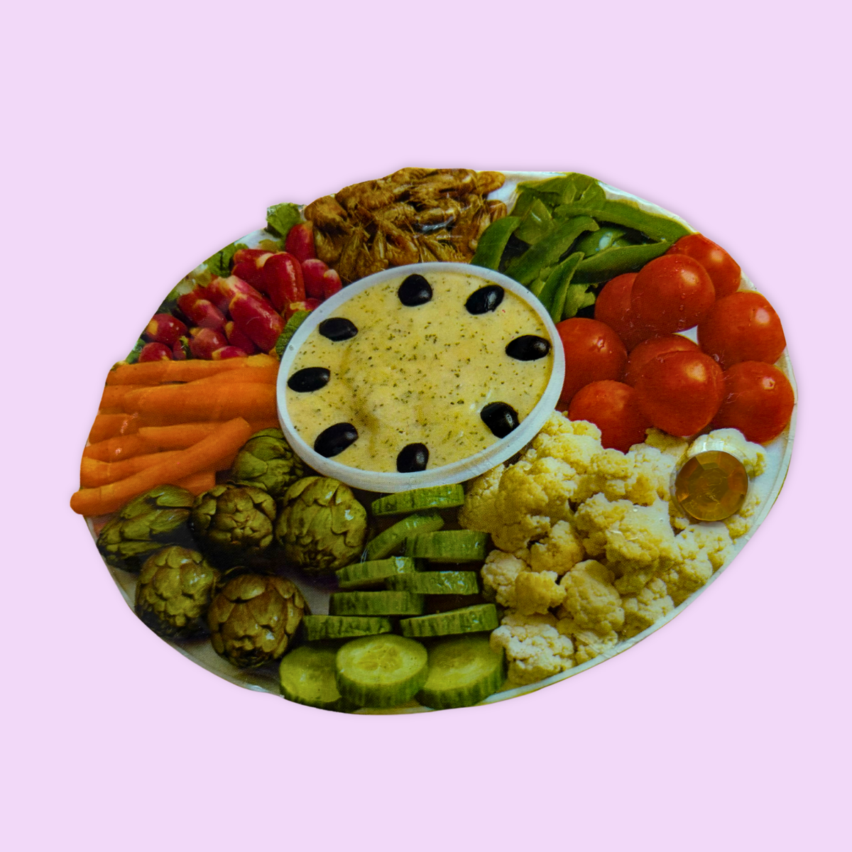 Magnet Plateau de Légumes