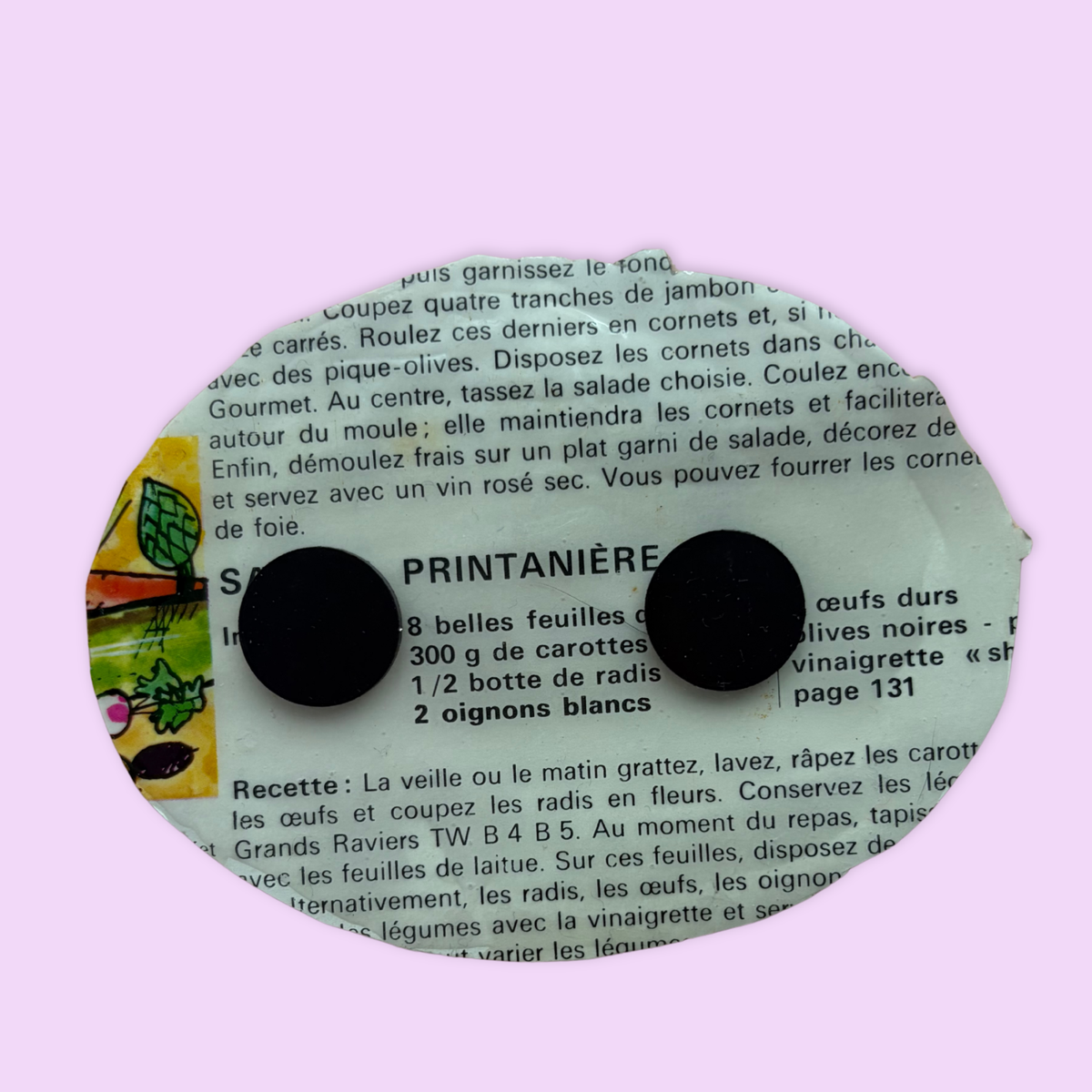 Magnet Plateau de Légumes