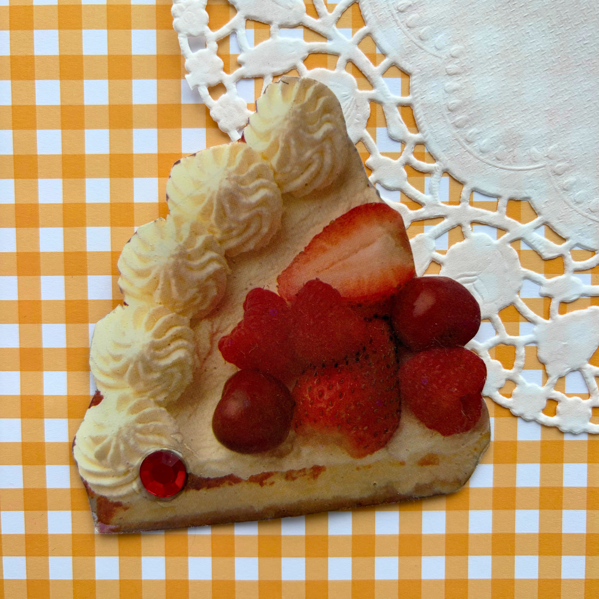 Magnet Part de Fraisier