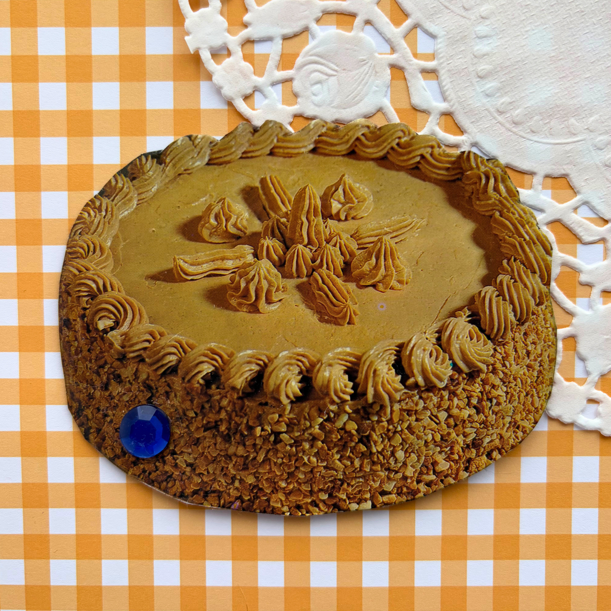 Magnet Gateau Praliné Kitsch