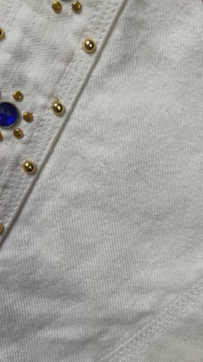 Short à strass T.36