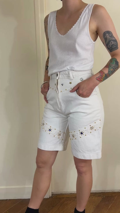 Short à strass T.36