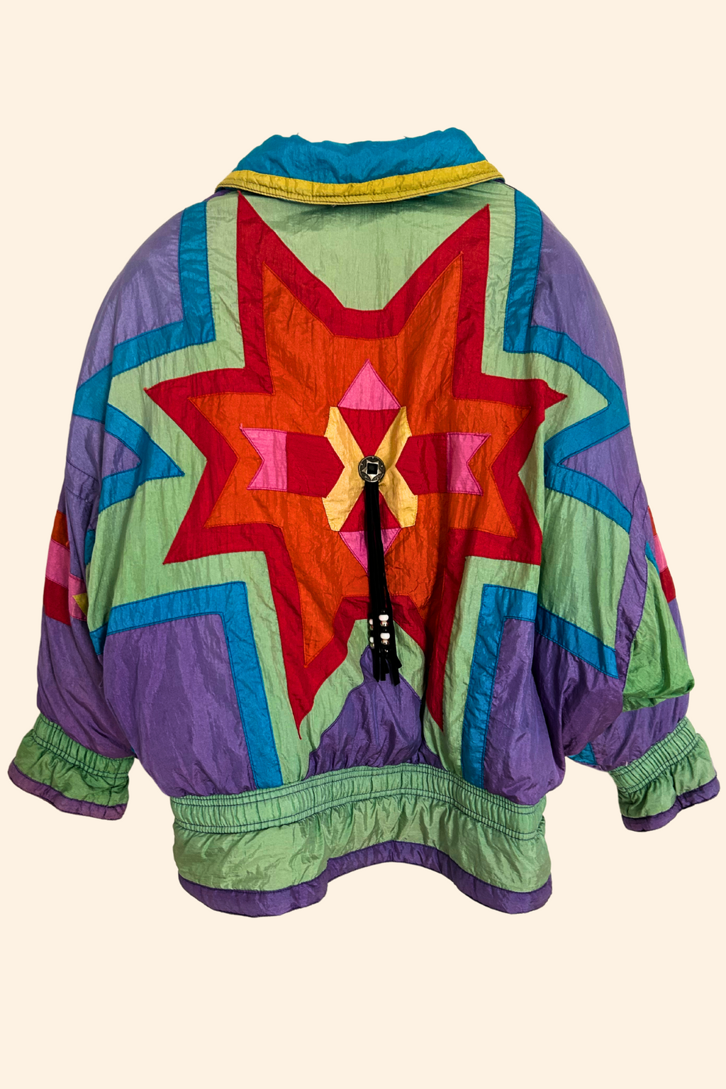 Blouson vintage multicolore Taille M/L