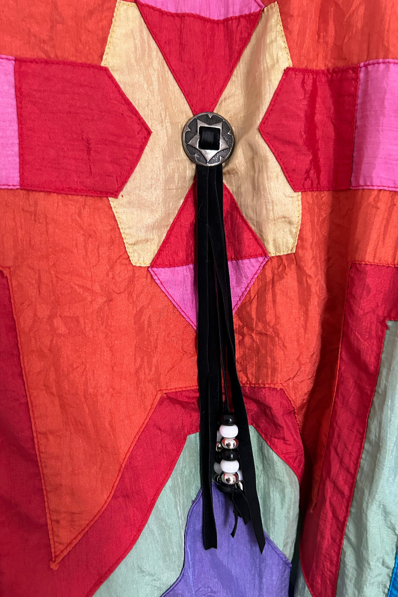 Blouson vintage multicolore Taille M/L